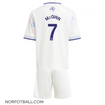 Billige Fotballdrakt Aston Villa John McGinn #7 Replika Tredjedraktsett Barn 2025-26 Kortermet (med bukser)